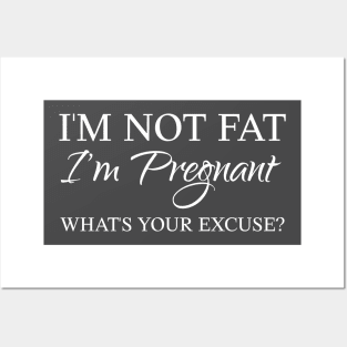 I am pregnant, what is your excuse Posters and Art